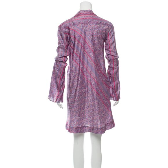 Philosophy di Lorenzo Serafini Printed Mini Dress Purple - S - Picture 3 of 3
